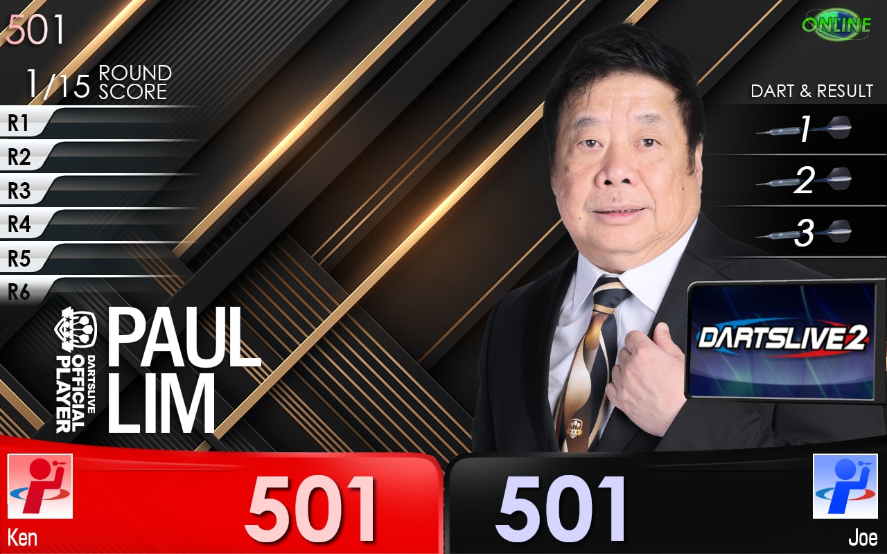Paul Lim DARTSLIVE THEME