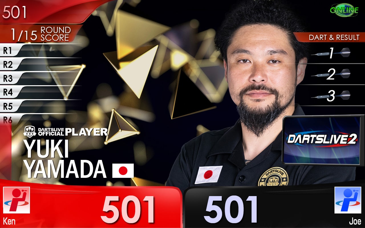 Yuki Yamada 山田 勇樹 DARTSLIVE THEME