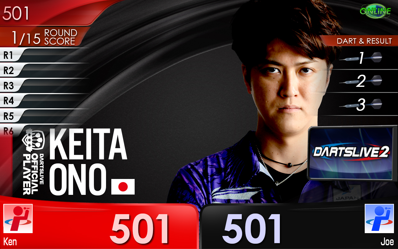 小野 恵太 DARTSLIVE THEME