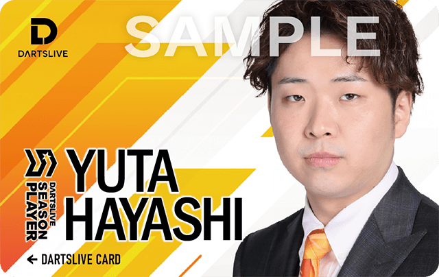 Yuta Hayashi 林 雄太 DARTSLIVE CARD