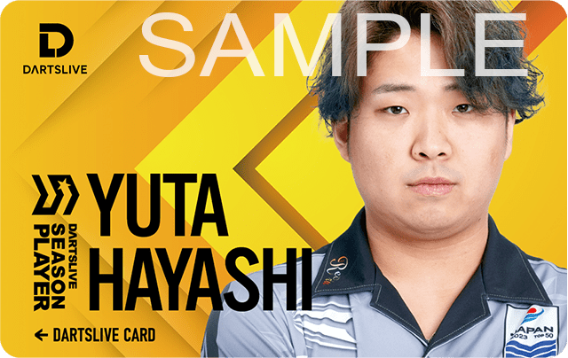 Yuta Hayashi 林 雄太 DARTSLIVE CARD