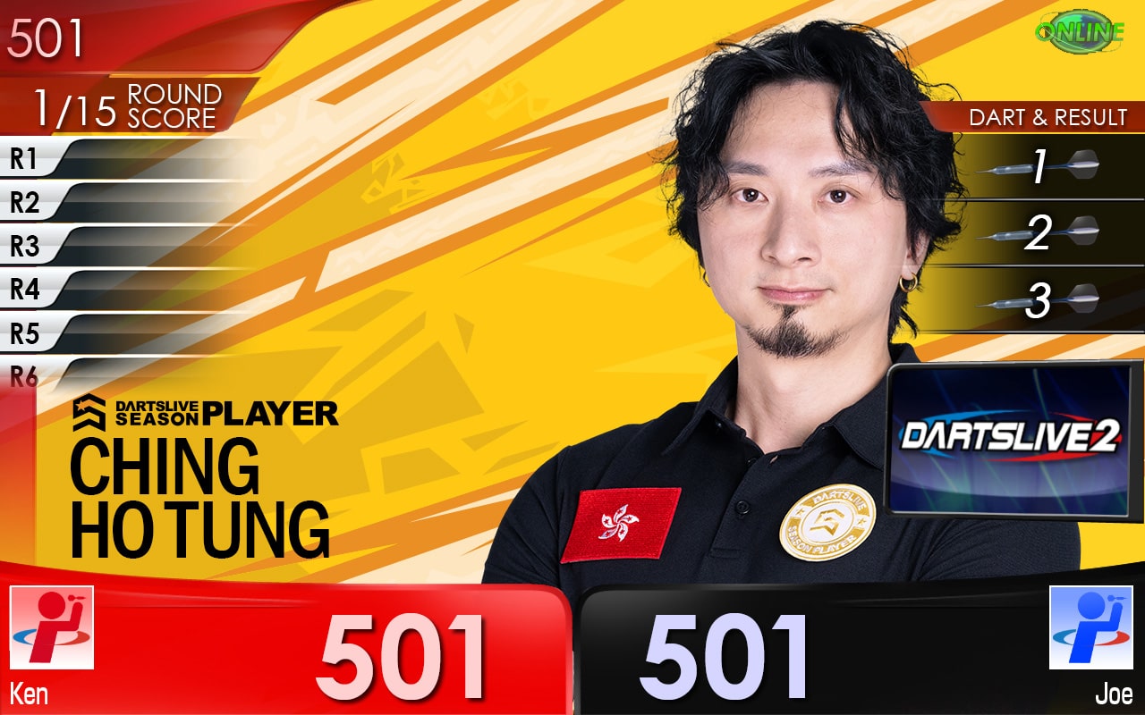 Ching Ho Tung チェン ホートン DARTSLIVE THEME