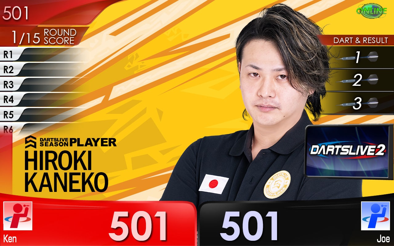 Hiroki Kaneko 金子 拓輝 DARTSLIVE THEME