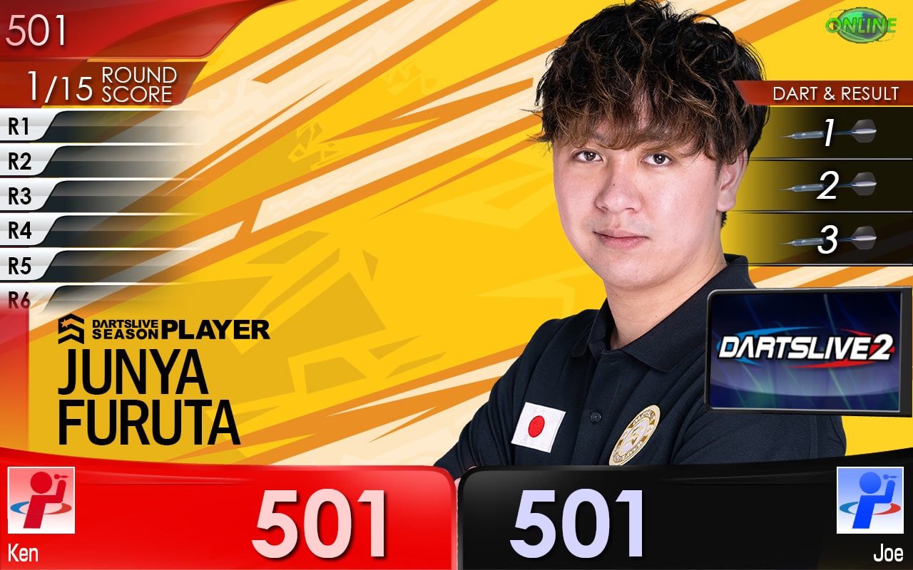 Junya Furuta 古田 純也 DARTSLIVE THEME