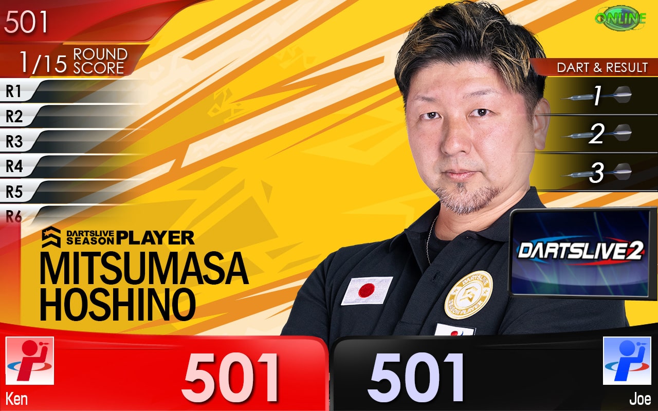 Mitsumasa Hoshino 星野 光正 DARTSLIVE THEME