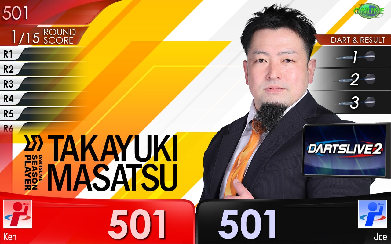 Takayuki Masatsu 正津 貴之 DARTSLIVE THEME