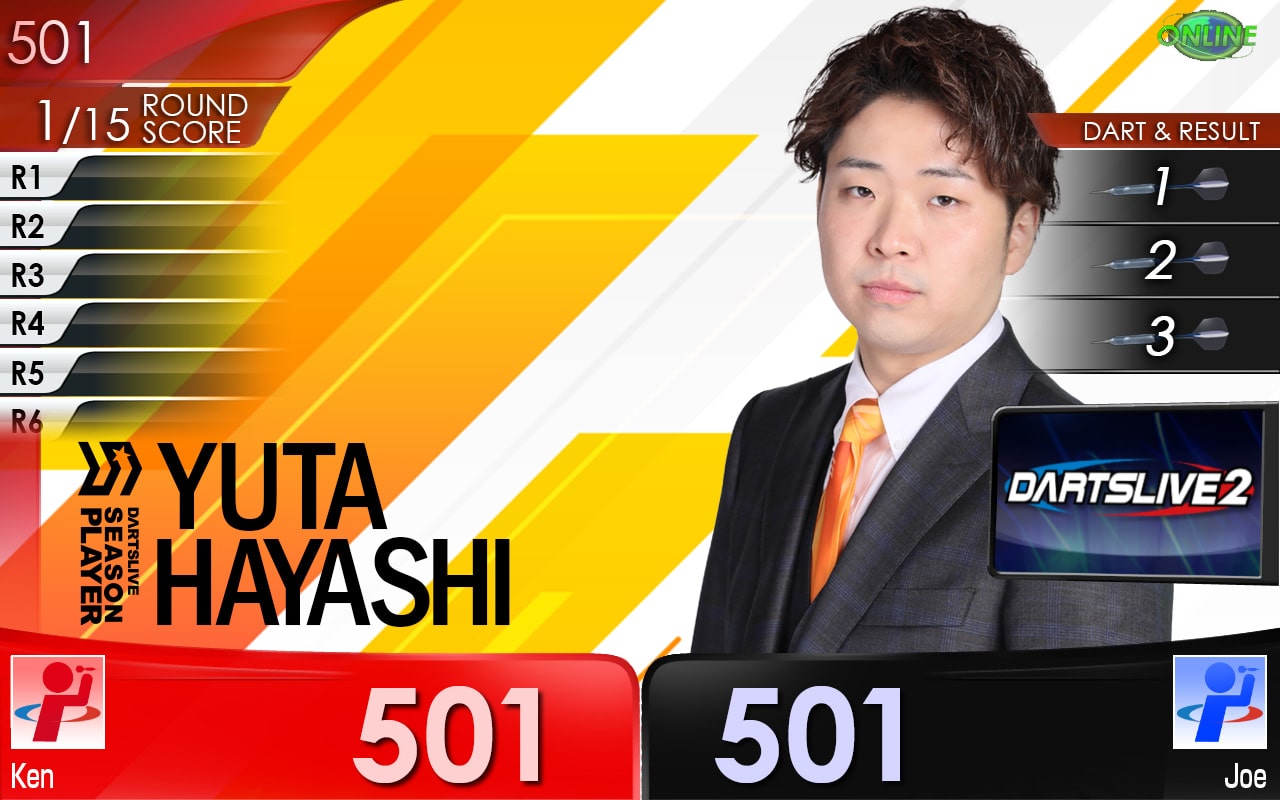 Yuta Hayashi 林 雄太 DARTSLIVE THEME