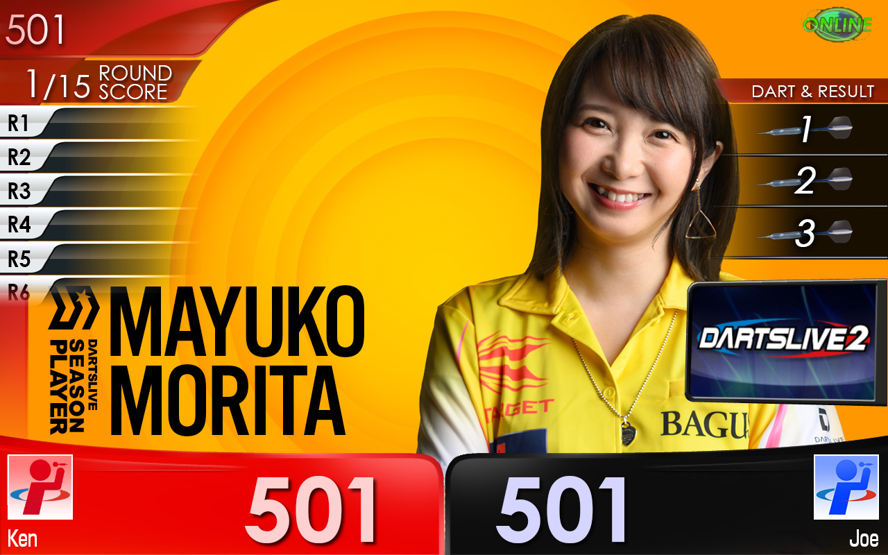 森田 真結子 DARTSLIVE THEME