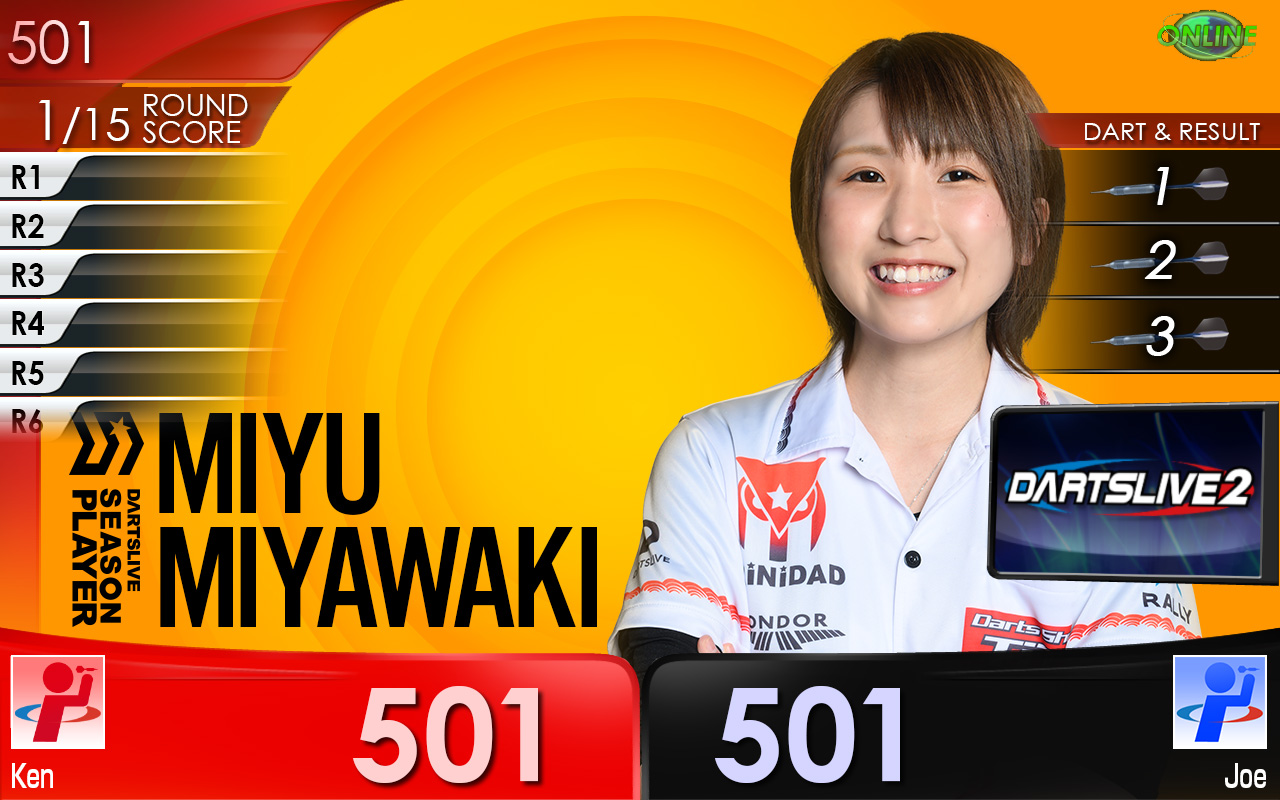 宮脇 実由 DARTSLIVE THEME