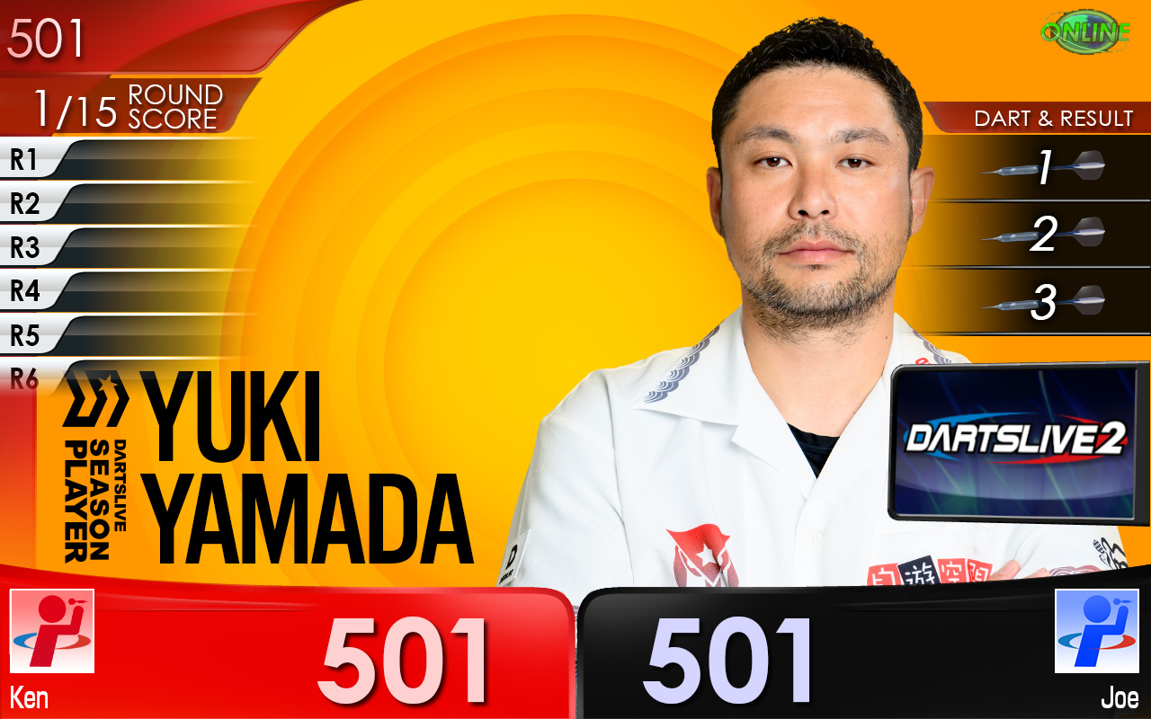 山田 勇樹 DARTSLIVE THEME