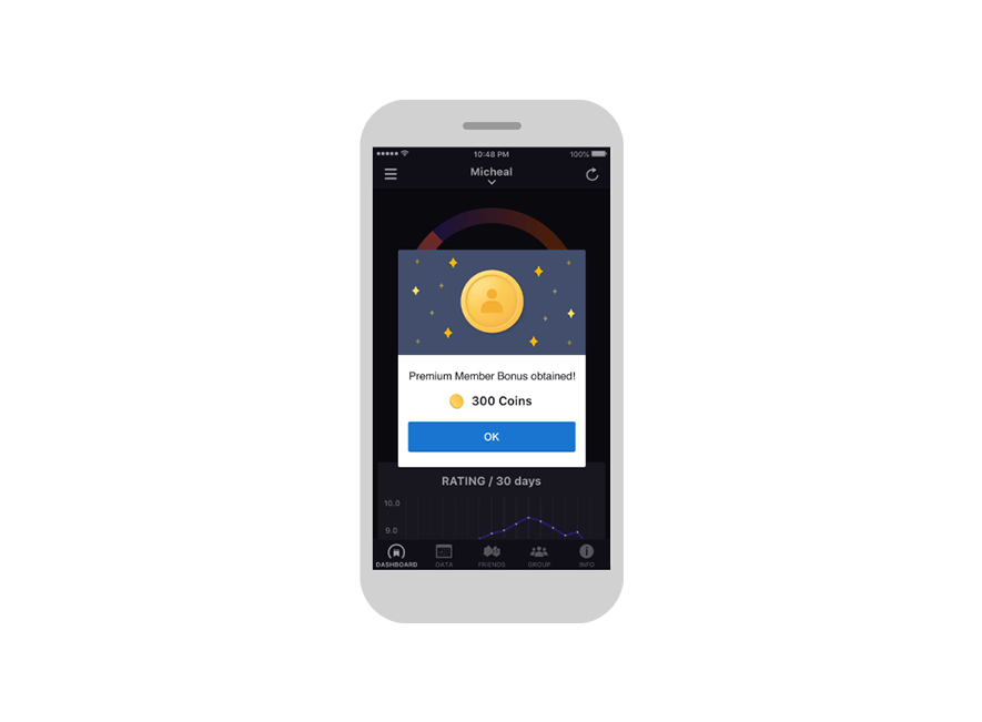 Bonus Coin every month